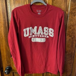 UMass Amherst Long Sleeve Womens’ Tee Shirt Champion